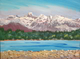 Mt. Churchill from Quadra Island