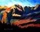 Raking Light, Colin Range, Jasper National Park